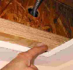 Improper Ceiling Construction