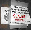 Equipment Sealed by DEP
