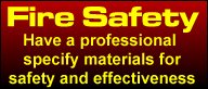 Fire Safety Banner